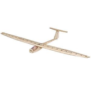 DW Wing Griffin 1550mm Wingspan Balsa Wood Glider RC Airplane KIT