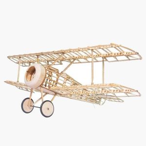 Mini Camel Fighter 380mm Wingspan Balsa Wood Laser Cut RC Airplane Kit