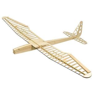 shopping רחפנים Upgraded Sunbird V2.0 1600mm Wingspan Balsa Wood RC Airplane Glider KIT