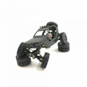 Dasmikro Das87 Das87A03 HO Scale 1/87 4WD Chassis DIY Desert Truck Crawler Kit RC Car
