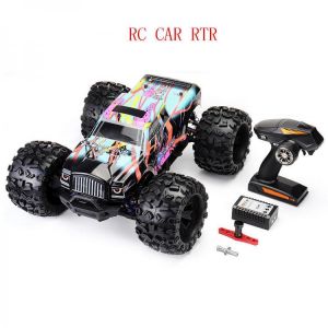 Eachine EAT02 1/8 4WD 2.4G RC Car Brushless Big Foot High Speed 90km/h Drift Vehicle Models Truck Metal Chassis