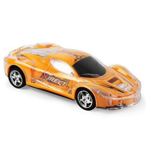 4WD 1/24 RC Remote Control Light Up Racing Car W/ 3D Flashing Lights Drive Toy