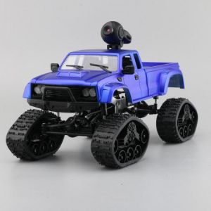 Fayee FY002B 1/16 2.4G 4WD Rc Car 720P HD WIFI FPV Off-road Military Truck Track Wheel W/ LED Light