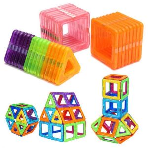 shopping מכוניות וכלי רכב 32PCS Magnetic Blocks Magnet Tiles Kit Building Play Toy Boys Girls Kids Gift