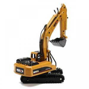 shopping מכוניות וכלי רכב HUINA 1:50 Alloy Excavator Diecast Model High Simulation Engineering Digging Machine Kids Toys