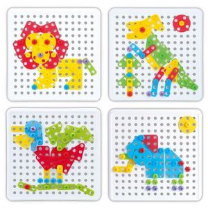 Animal Assembly Model Kit Block Toys Educational Children DIY Toy