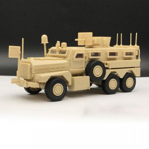 1/72 US Army Cougar American Modern 6x6 Mrap Vehicle Military Plastic Model Toys