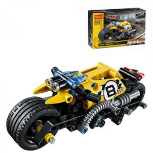 DECOOL 3419 Technic Stunt Bike Building Blocks Toys Bricks Kids Model Kids Toys Compatible Legoe