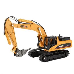 HUINA 1711 1:50 Alloy Breaker Model Diecast Model Engineering Toys Collection