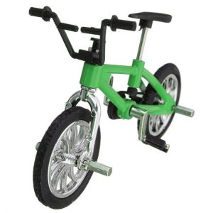 Cool Finger Alloy Bicycle Set Children Kid Model Rare Small Mini Toy