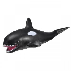 shopping מכוניות וכלי רכב 30cm White Shark Killer Whale Soft Model Toys Glue Material