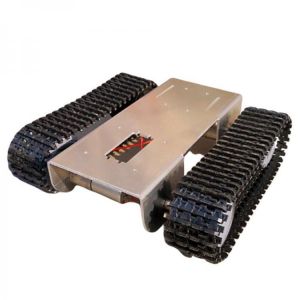 shopping רובוטים DIY Aluminous Smart RC Robot Car Tank Chassis Base For Single Chip UNO