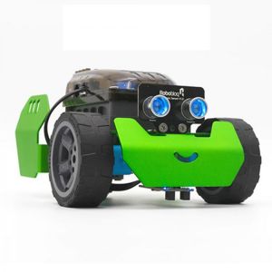Robobloq Q-Scout DIY Smart RC Robot Car Programmable Tracking APP Control Robot Car Kit