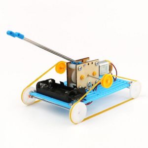 DIY Educational Electric Robot Tank Scientific Invention Toys