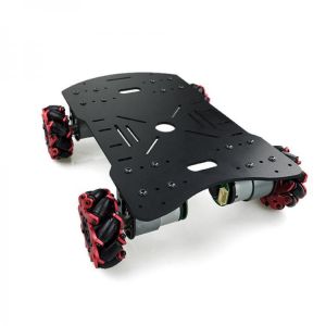 DIY 4WD Smart RC Robot Car Chassis Base With Omni Wheels TT Motor For  Makeblock STM32 51