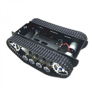 DIY A-10 Damped Aluminous Smart RC Robot Car Chassis Tracked Tank Chassis For Raspberry Pi