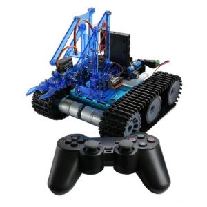 Mearm DIY Robot Tank Toys Chassis Kit With Ardunio Board PS Wireless Remote Control