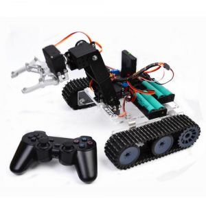 SNAR20  DIY RC Robot Arm Tank Acrylic With PS2 Stick