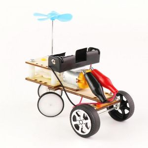 shopping רובוטים DIY Educational Mechanical Obstacle Avoidance Car Scientific Invention Toys