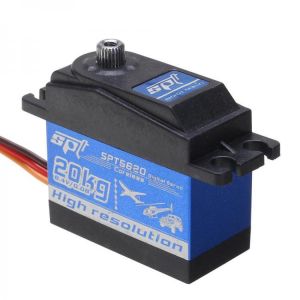 SPT Servo SPT5620 Digital Servo Coreless 90&deg; 20KG Metal Gear For RC Airplane Helicopter Car