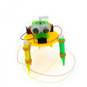 DIY Electric Graffiti Robot DIY Educational Toy Robot Assembled Toy For Children
