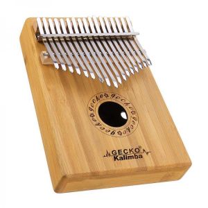 shopping כלי נגינה GECKO K17BA 17 keys Kalimba Bamboo B Tone Thumb Piano Finger With Tune Hammer