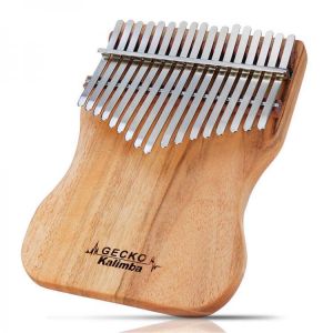 shopping כלי נגינה GECKO K17CAP 17 Keys Kalimba Camphorwood Thumb Piano Finger With Tuning Hammer