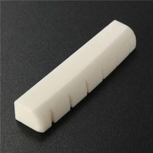 Buffalo Bone Ivory Bridge Nut Saddle For Acoustic Guitar