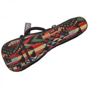 26 Inch Woven Cotton Tenor Ukulele Padded Guitar Gig Bag Ukulele Case Carry Bag