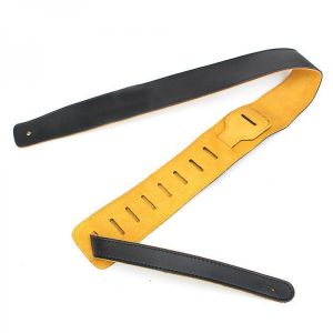 160CM Adjustable Soft Cowhide Genuine Leather Strap For Acoustic Electric Guitar Bass