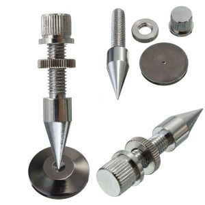 M8*60 Speaker Spike Isolation Spike Stand Foot Speaker Cone Base Pads