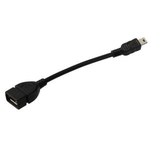 shopping טאבלט PC Mini 5 pin Male to USB 2.0 Type A Female Jack OTG Host Adapter Short Cable