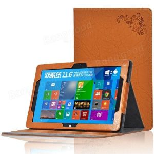 Folio PU Leather Case Folding Stand Cover For Onda V116W