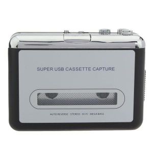 shopping לפטופים ואביזרים 12V 10W USB Stereo Cassette Capture Cassette To MP3 Transducer