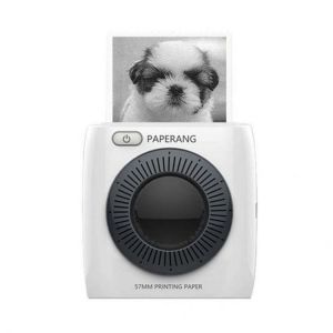 PAPERANG P2 Handheld Mini bluetooth Thermal Printer 300dpi HD 1000mAh Battery Portable Label Photo Printer