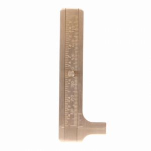 Pocket 12cm/80mm Mini Brass Sliding Ruler Gauge Vernier Calip Metal Copper Brass Straight Ruler Metal Calipers Gauge Micrometer Be