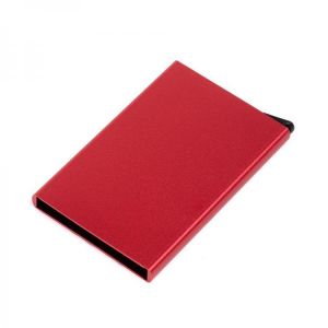 TW2717 Portable Degaussing Business Card Holder Aluminum Alloy Name Card Case Business ID Credit Card Case Cover Storage Box
