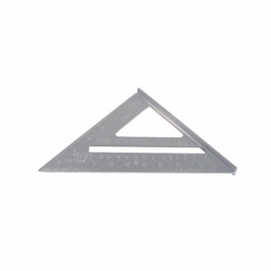 7 Inch English Triangle Ruler 17CM 30CM Metric Triangle Ruler Angle Protractor Metal Speed Square Measuring Ruler Metric English R