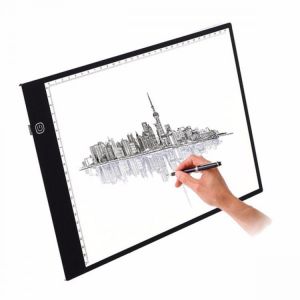 shopping ציוד היקפי למחשב M.Way Ultra Thin A3 LED Copy With USB Cable Adjustable Brightness Drawing Pad Tracing Copy Board