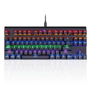 Motospeed K83 87 Key bluetooth 3.0 Wired Outemu Switch Mechanical Gaming Keyboard