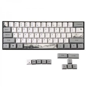 OEM Profile PBT Sublimation Chinese Lnk Painting Keycap for 60% Anne pro 2 Royal Kludge RK61 Geek GK61 GK64 Mechanical Keyboard