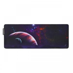 The Vast Sky USB Wired RGB Colorful Backlit LED Mouse Pad for Gaming Mouse