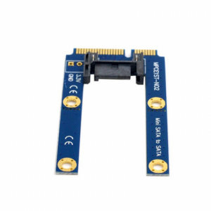 ITHOO MPCE1ST-N03 MSATA to SATA 3.0 7PIN Interface SSD PCI-E Expansion Card 6Gbps for Desktop Computer