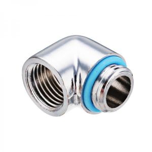 shopping חלקים למחשב G1/4 Thread Male to Female 90 Degree Fittings Joints PC Water Cooling Connector