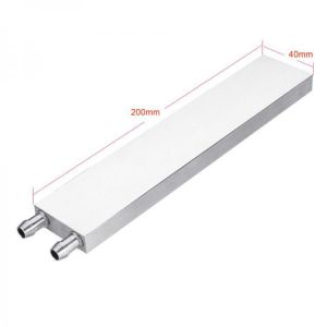40/80/120/160/200mm Aluminium Alloy CPU Water Cooling Block Water Blocks Radiator Liquid Cooler