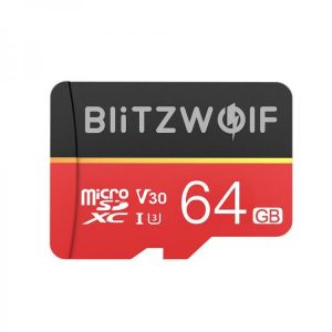 shopping דיסק און קי ואחסון BlitzWolf&reg; BW-TF1 Class 10 UHS-1 32GB UHS-3 V30 64GB 128GB Micro SD TF Memory Card with Adapter