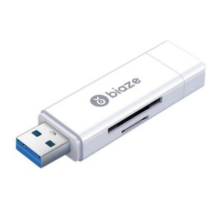 shopping דיסק און קי ואחסון Biaze Type-C Card reader USB 3.0 Multifunction 2-in-1 SD TF Card Reader Memory Card Reader