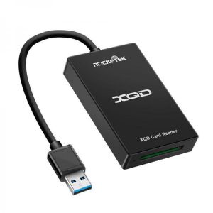Rocketek USB 3.0 XQD-S Memory Card Reader High Speed XQD Card Reader Transfer for M/G Series Windows for Mac OS