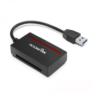 Rocketek CFast 2.0 Reader USB 3.0 to SATA Adapter 2.5&quot; HDD Hard Drive Read Write SSD CF Card Reader