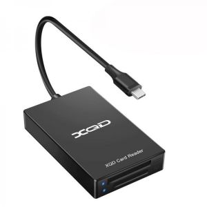 Rocketek Type-C XQD SD Card Reader Dual Slot Memory Card Reader 5Gpbs Super Speed XQD Card Reader SD SDHC Card Reader for Windows/